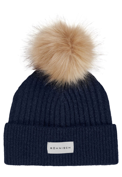 Ronisch Pom Rib Golf Beanie Hat ROHNISCH LADIES HEADWEAR Rohnisch 