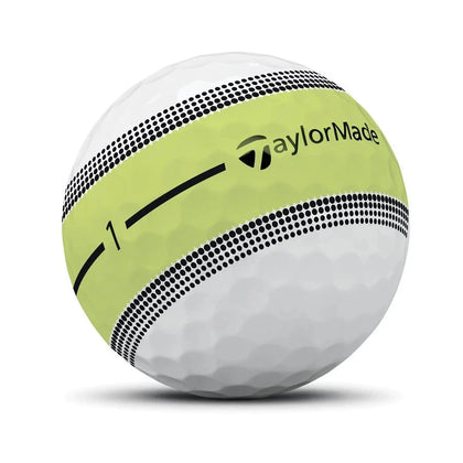 TaylorMade Tour Response Stripe Yellow Golf Balls 12Pk TAYLORMADE BALLS TaylorMade 