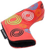 Odyssey Swirl Red Blade Putter Headcover ODYSSEY PUTTER HEADCOVERS Odyssey 