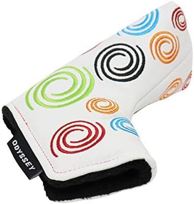 Odyssey Tour Swirl White Blade Putter Headcover ODYSSEY PUTTER HEADCOVERS Odyssey 