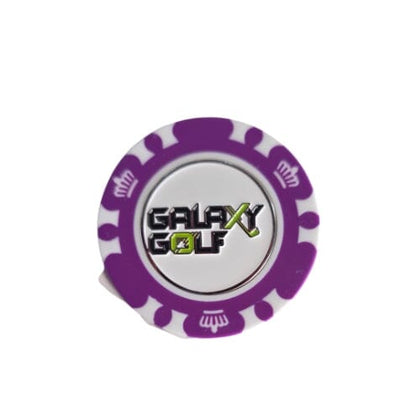 Galaxy Golf Poker Chip Ball Marker PITCH REPAIR & BALL MARKERS Galaxy Golf 