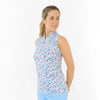 Lamprelle Ellen Sleeveless Golf Polo Shirt LAMPRELLE LADIES GOLF POLO Lamprelle 