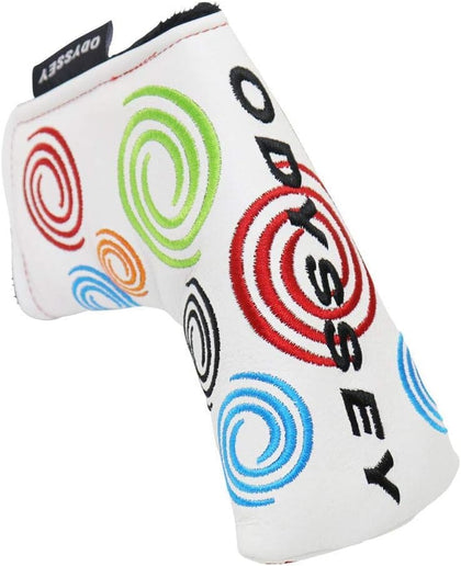 Odyssey Tour Swirl White Blade Putter Headcover ODYSSEY PUTTER HEADCOVERS Odyssey 