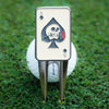 Skins Ace of Skulls Pitch Mark Repairer PITCH REPAIR & BALL MARKERS Skins Golf 
