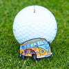 Skins Hippie Van Ball Marker PITCH REPAIR & BALL MARKERS Skins Golf 