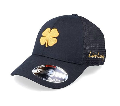 Black Clover Lucky Heather Mesh Golf Cap BLACK CLOVER MENS HEADWEAR Black Clover 