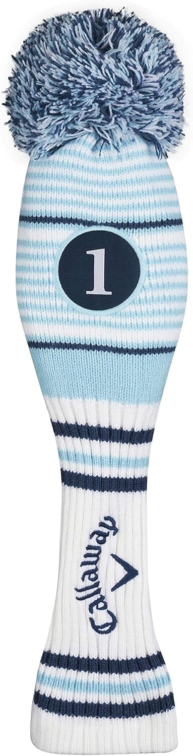 Callaway Vintage Pom Pom Driver Headcover - Blue HEADCOVERS Callaway 