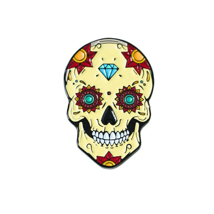 Skins Dia de los Muertos Ball Marker PITCH REPAIR & BALL MARKERS Skins Golf 