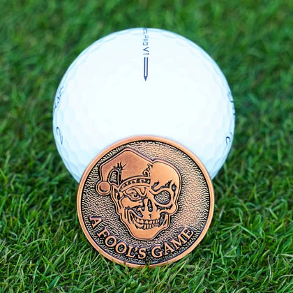 Skins A Fools Game Ball Marker PITCH REPAIR & BALL MARKERS Skins Golf 