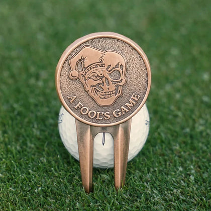 Skins A Fools Game Pitch Reairer PITCH REPAIR & BALL MARKERS Skins Golf 