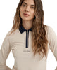 Calvin Klein Mila Long Sleeve Golf Polo Shirt CK LADIES POLOS Calvin Klein 