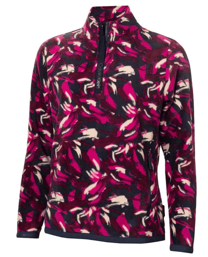 Calvin Klein Tate 1/4 Zip Golf Fleece CK LADIES SWEATER Calvin Klein 