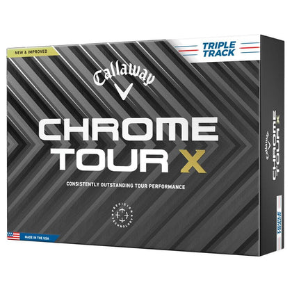 Callaway Chrome Tour X Triple Track Golf Balls 12Pk