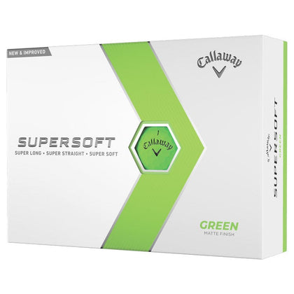 Callaway Supersoft Green Golf Balls CALLAWAY BALLS Callaway 