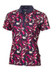 Calvin Klein Brushstroke Printed Golf Polo Shirt CK LADIES POLOS Calvin Klein 