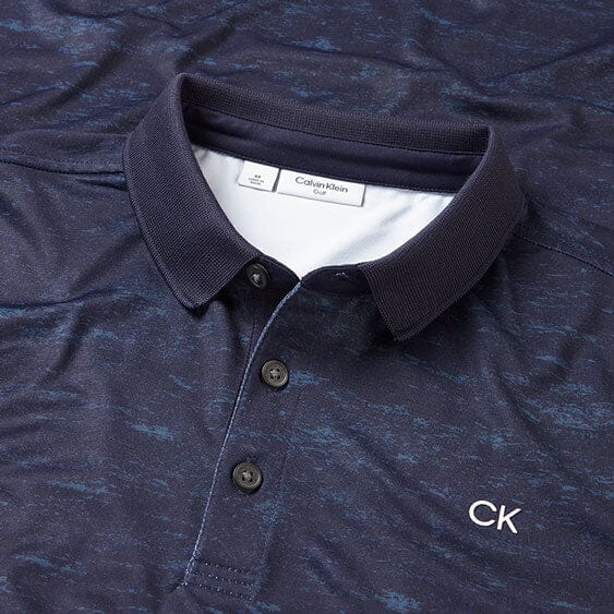 Calvin Klein Textured Slate Golf Polo Shirt CK MENS POLOS Calvin Klein 