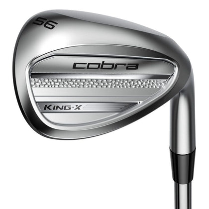 Cobra KING X Satin Chrome Wedge Steel RH COBRA KING WEDGES Cobra 