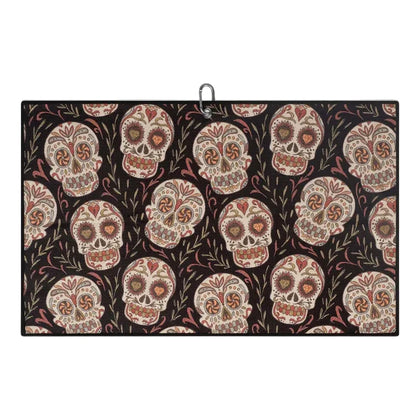 Skins Dia de los Muertos Golf Towel SKINS TOWELS Skins Golf 