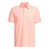 adidas Ultimate 365 Go-To Print Golf Polo Shirt ADIDAS MENS POLOS adidas 