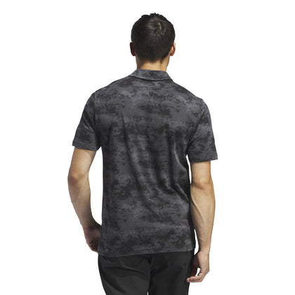 adidas Go-To Printed Mesh Golf Polo Shirt ADIDAS MENS POLOS adidas 