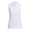 adidas ultimate365 solid sleeveless Golf Polo Shirt ADIDAS LADIES POLOS adidas 