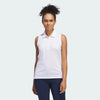 adidas ultimate365 solid sleeveless Golf Polo Shirt ADIDAS LADIES POLOS adidas 