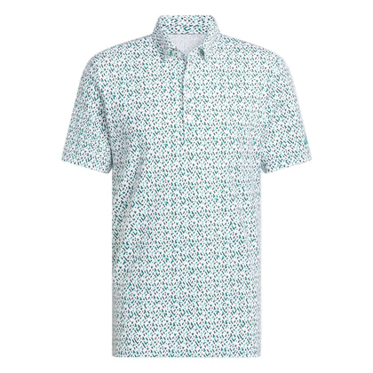 adidas Ultimate Micro Argyle Golf Polo Shirt ADIDAS MENS POLOS adidas 