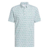 adidas Ultimate Micro Argyle Golf Polo Shirt ADIDAS MENS POLOS adidas 