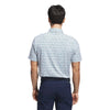 adidas Ultimate Micro Argyle Golf Polo Shirt ADIDAS MENS POLOS adidas 