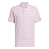 adidas Ultimate Micro Argyle Golf Polo Shirt ADIDAS MENS POLOS adidas 