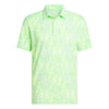 adidas Ultimate Textured Print Golf Polo Shirt ADIDAS MENS POLOS adidas 