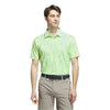 adidas Ultimate Textured Print Golf Polo Shirt ADIDAS MENS POLOS adidas 