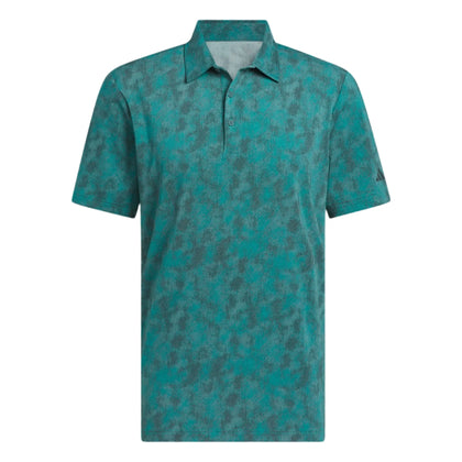 adidas Ultimate Textured Print Golf Polo Shirt ADIDAS MENS POLOS adidas 