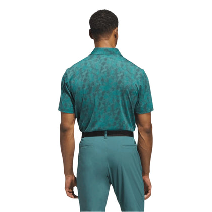 adidas Ultimate Textured Print Golf Polo Shirt ADIDAS MENS POLOS adidas 