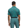 adidas Ultimate Textured Print Golf Polo Shirt ADIDAS MENS POLOS adidas 