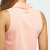 adidas Ultimate365 Jacquard Sleeveless Golf Polo Shirt ADIDAS LADIES POLOS adidas 