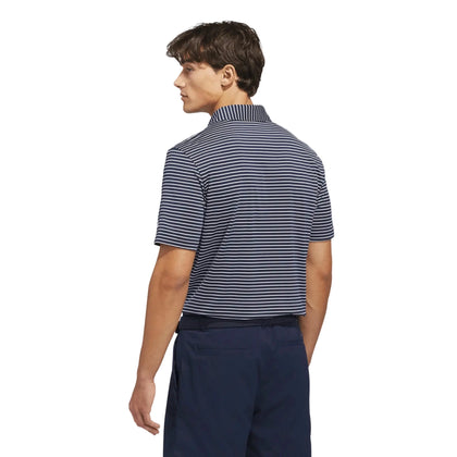 adidas Performance 2-Colour Stripe Golf Polo Shirt ADIDAS MENS POLOS adidas 