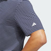 adidas Performance 2-Colour Stripe Golf Polo Shirt