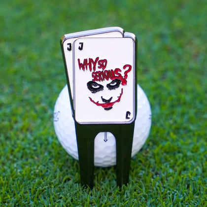 Skins Joker Cards Pitch Mark Repairer PITCH REPAIR & BALL MARKERS Skins Golf 