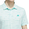 adidas Ulitmate Mesh Print Golf Polo Shirt ADIDAS MENS POLOS adidas 