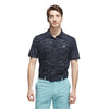adidas Ultimate Mesh Print Golf Polo Shirt ADIDAS MENS POLOS adidas 