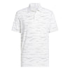 adidas Ultimate Mesh Print Golf Polo Shirt ADIDAS MENS POLOS adidas 