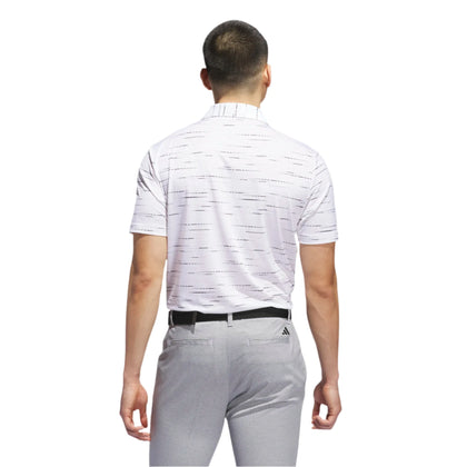 adidas Ultimate Mesh Print Golf Polo Shirt ADIDAS MENS POLOS adidas 