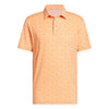 adidas Ultimate365 Mesh Print Golf Polo Shirt ADIDAS MENS POLOS adidas 