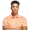 adidas Ultimate365 Mesh Print Golf Polo Shirt ADIDAS MENS POLOS adidas 