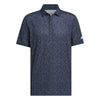 adidas Ultimate365 Mesh Tango Print Golf Polo Shirt ADIDAS MENS POLOS adidas 