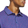 adidas Ultimate365 Mesh Tango Print Golf Polo Shirt ADIDAS MENS POLOS adidas 