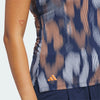adidas Ultimate365 Tour Printed Sleeveless Golf Polo Shirt ADIDAS LADIES POLOS adidas 