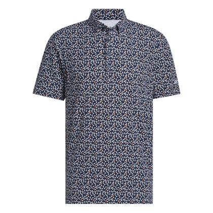 adidas Ultimate365+ Soft Print Golf Polo Shirt ADIDAS MENS POLOS adidas 
