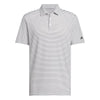 adidas Performance 2-Colour Stripe Golf Polo Shirt ADIDAS MENS POLOS adidas 
